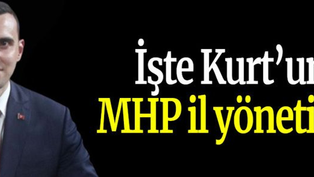 İşte Yunus Emre Kurt’un MHP Kocaeli il yönetimi!